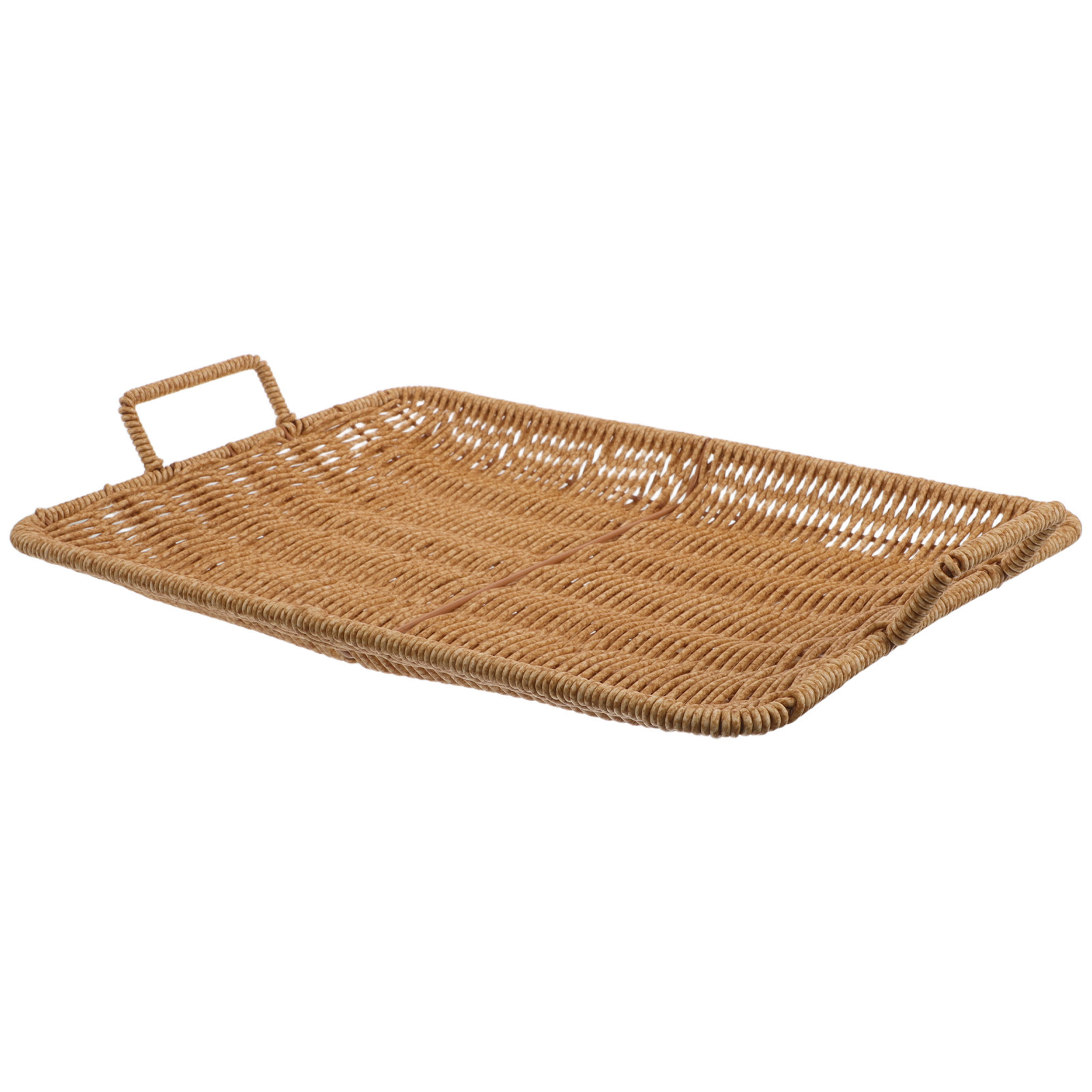 Небольшой прямоугольный поднос – обзор и цена Rattan Tray Handle