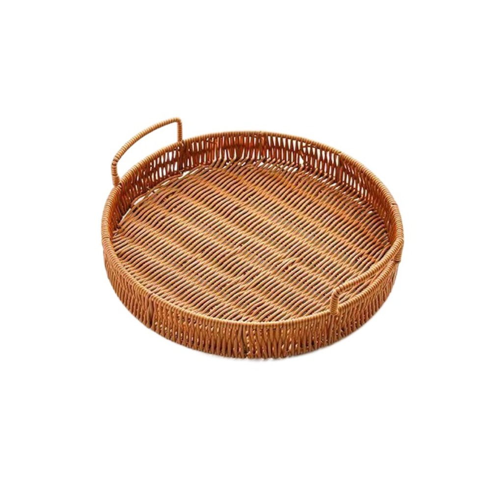 Большая корзина для хранения и – обзор и цена Rattan Tray Handle